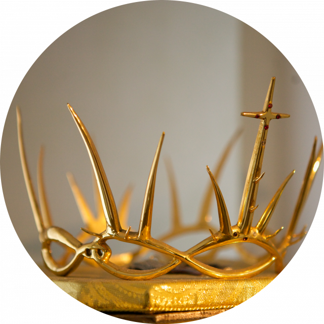 Whoever stands up for love in this world, against egotism, which is nearer mankind, lets himself be wounded, says yes to the pierced Heart, says yes to the crown of thorns.