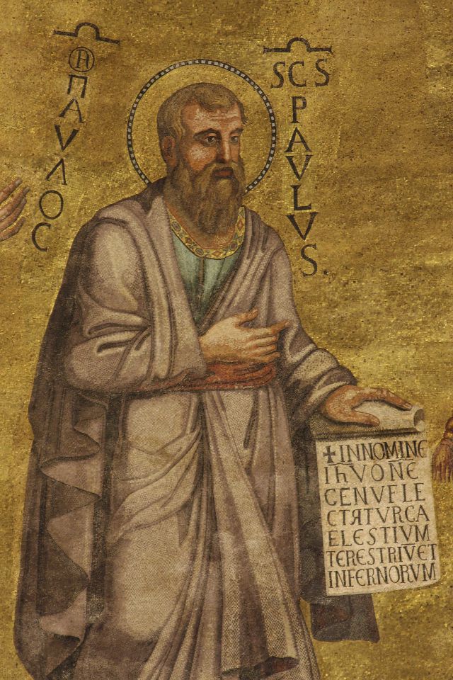 Mosaic, S. Paul outside the Wall