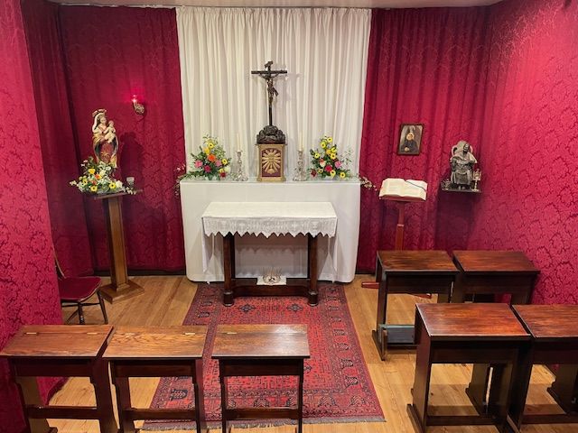 The chapel in which St John Henry Newman was received into the Church by Bl. Dominic Barberi.